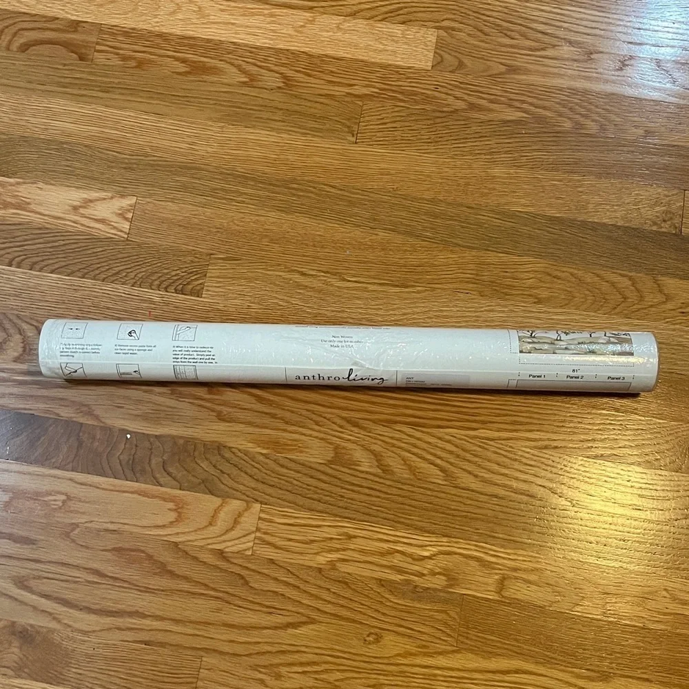 Anthropologie Blossom Chinoisserie Mural NWT